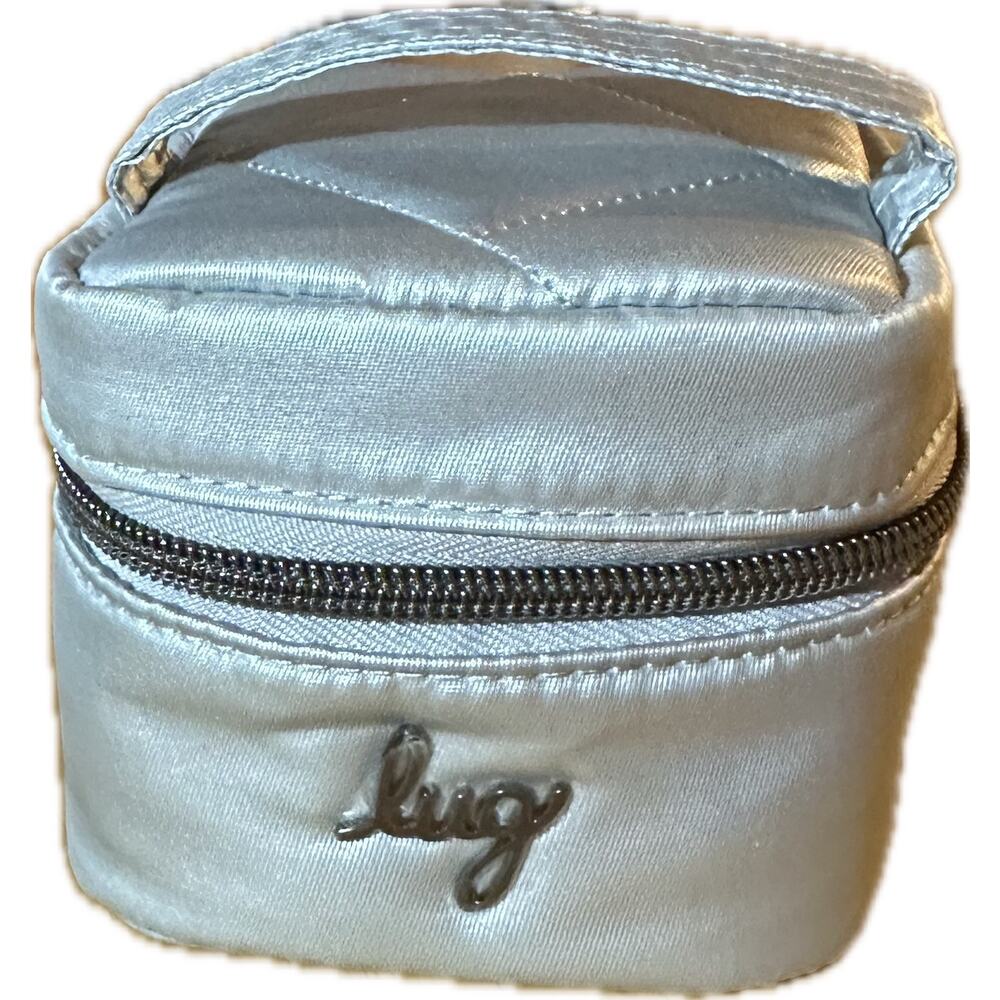 Lug Mini Jewelry Case Silver Travel Organizer‎ Unisex Adults